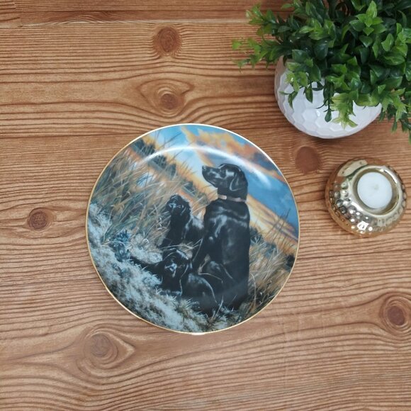 hamilton collection Other - LABRADOR RETRIEVERS Classic Sporting Dogs Plate Collection Number 0036B